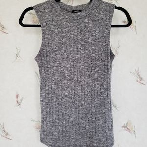 Mock neck tank top